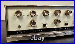 Vintage Stromberg Carlson ASR-435 Stereo 24 Integrated 6BQ5 Tube Amp