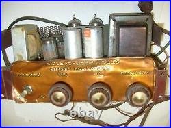 Vintage Stromberg Carlson Model CSA-1 Custom Stereo Tube Amplifier