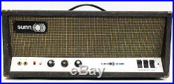 Vintage Sunn Sonaro 60 Watt Tube Guitar Bass Amplifier Amp Head