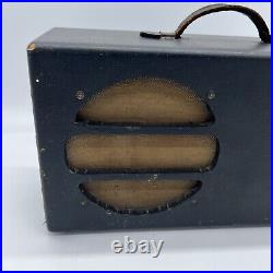 Vintage Super Rare 1930s 40s National Dobro Tube Amplifier 1x6 Combo Amp Works