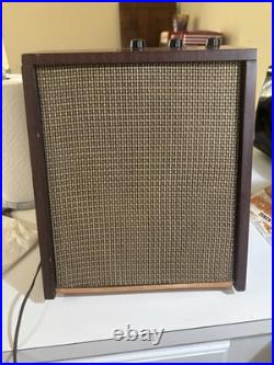 Vintage Sylvania SCO3M Tube Amplifier Dual Speaker Stereo Amp 1950s