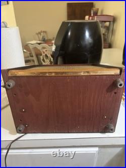 Vintage Sylvania SCO3M Tube Amplifier Dual Speaker Stereo Amp 1950s