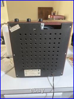 Vintage Sylvania SCO3M Tube Amplifier Dual Speaker Stereo Amp 1950s