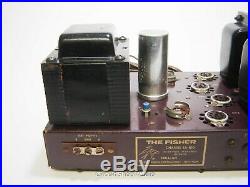 Vintage THE FISHER SA100 Stereo Tube Amplfier / 7189 GZ34 / 10193A - KT