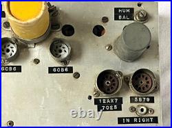 Vintage TUBE Amplifier comes as shown parts only