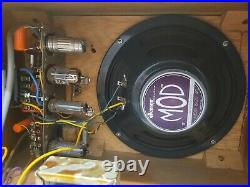 Vintage Tele-Tone Stereo HiFi Tube Amp MIJ Re-Capped and New Jensen Speaker