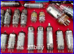Vintage Telefunken tubes Mullard Audio radio Amplifier etc tube large lot