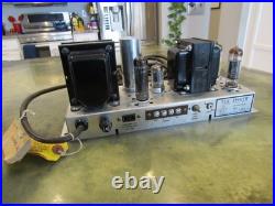 Vintage The Fisher 30-A Monoblock Tube Amplifier Working Excellent Condition