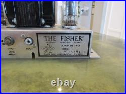 Vintage The Fisher 30-A Monoblock Tube Amplifier Working Excellent Condition