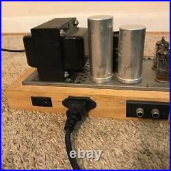Vintage The Fisher 460A Tube Amplifier Stereo Power Amp