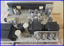 Vintage The Fisher 500C FM Tube Stereo Receiver Amplifier (Most Original Tubes)