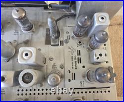 Vintage The Fisher 500C FM Tube Stereo Receiver Amplifier (Most Original Tubes)