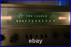 Vintage The Fisher 500C FM Tube Stereo Receiver Amplifier (Most Original Tubes)