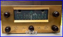 Vintage The Fisher Tube Amp Receiver Model 80 Eighty 80T AM FM