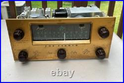 Vintage The Fisher Tube Amp Receiver Model 80 Eighty 80T AM FM