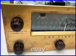 Vintage The Fisher Tube Amp Receiver Model 80 Eighty 80T AM FM