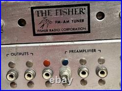 Vintage The Fisher Tube Amp Receiver Model 80 Eighty 80T AM FM