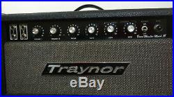 Vintage Traynor Yba-1a Bass Master Mark II 50 Watt Tube Amp Guitar Head