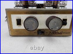 Vintage Trutest Stereo/5 Vacuum Tube Amplifier AMP Stereo-5 Tested 1 Watt AS IS