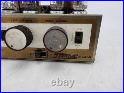 Vintage Trutest Stereo/5 Vacuum Tube Amplifier AMP Stereo-5 Tested 1 Watt AS IS