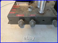 Vintage Tube Amplifier Chassis Mono Project Phono/Mic/Tuner Parts Only