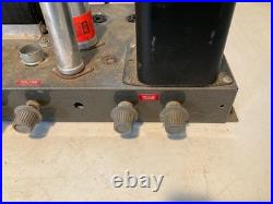 Vintage Tube Amplifier Chassis Mono Project Phono/Mic/Tuner Parts Only