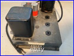 Vintage Tube Amplifier Chassis Mono Project Phono/Mic/Tuner Parts Only