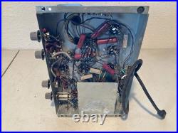 Vintage Tube Amplifier Chassis Mono Project Phono/Mic/Tuner Parts Only