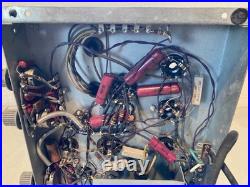 Vintage Tube Amplifier Chassis Mono Project Phono/Mic/Tuner Parts Only