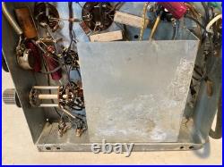 Vintage Tube Amplifier Chassis Mono Project Phono/Mic/Tuner Parts Only