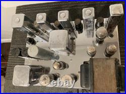 Vintage Tube Amplifier Chassis Possibly E. H. Scott Untested AS-IS