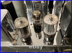 Vintage Tube Amplifier Chassis Possibly E. H. Scott Untested AS-IS