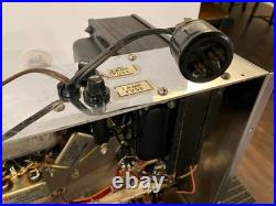 Vintage Tube Amplifier Chassis Possibly E. H. Scott Untested AS-IS