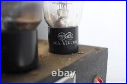 Vintage Tube Amplifier For Parts Or Spare Parts Only Unbranded