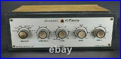 Vintage Tube Amplifier Grommes Hi Fidelity Amplifier Model 56PG