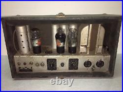 Vintage Tube Amplifier Lipman, Raytheon, Tung-sol