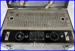 Vintage Tube Amplifier & Loudspeaker System MK1 Royal Canadian Signals WW2