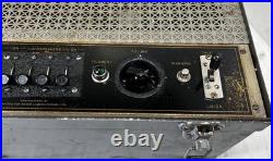 Vintage Tube Amplifier & Loudspeaker System MK1 Royal Canadian Signals WW2