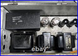 Vintage Tube Amplifier & Loudspeaker System MK1 Royal Canadian Signals WW2