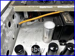 Vintage Tube Amplifier & Loudspeaker System MK1 Royal Canadian Signals WW2