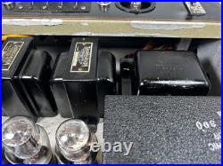 Vintage Tube Amplifier & Loudspeaker System MK1 Royal Canadian Signals WW2 Vintage Tube Amplifier & Loudspeaker System MK1 Royal Canadian Signals WW2