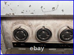 Vintage Tube Amplifier & Loudspeaker System MK1 Royal Canadian Signals WW2