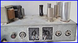 Vintage Tube Amplifier, Microphone and Phono Inputs, Unrestored