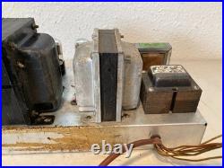 Vintage Tube Amplifier Power Supply Chassis Transformers 1950s 1960s Project
