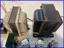 Vintage Tube Amplifier Power Supply Chassis Transformers 1950s 1960s Project