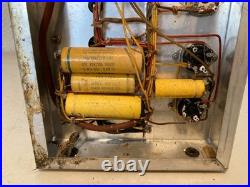 Vintage Tube Amplifier Power Supply Chassis Transformers 1950s 1960s Project