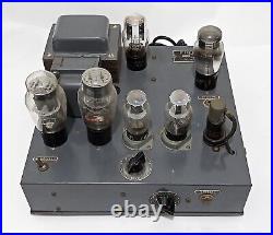 Vintage Tube Monaural Amplifier Fidelity Type K15G (Old School)