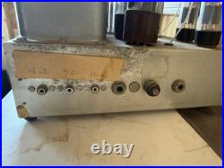 Vintage Tube Mono Amplifier Acrosound TO-300 Ultra Linear Hi-Fi Amp with Wood Case