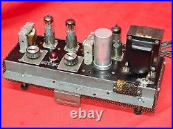Vintage UST-4 6BM8/ ECL82 EZ 81 Tubes Telefunken Singal End Stereo Amplifier