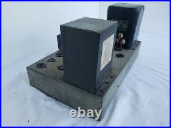Vintage Unknown Maker Tube Amplifier Heavy For Parts Only